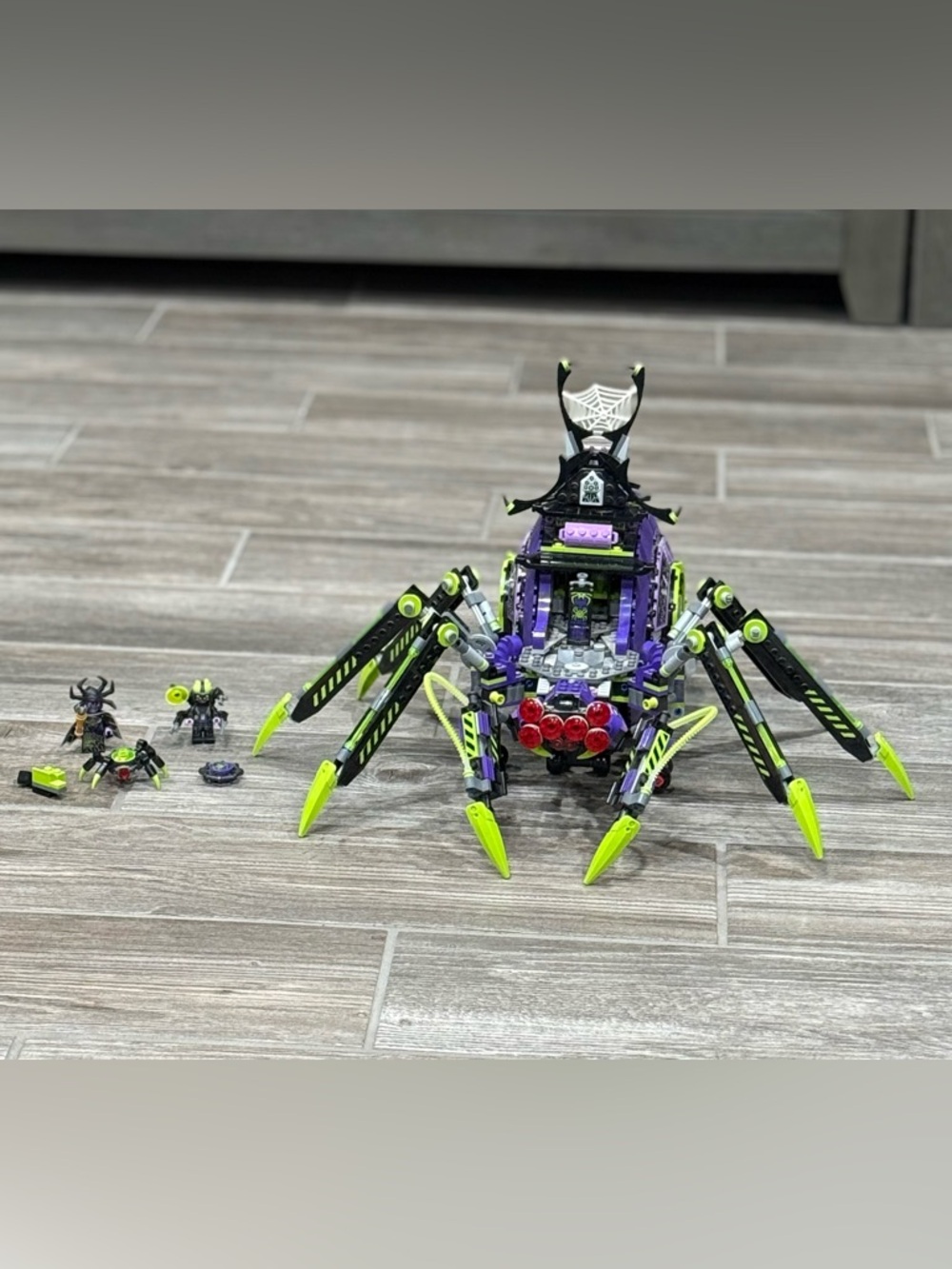 Lego 80022 Spider Queen's Arachnoid Base (Retired) No Box See Description LQQK